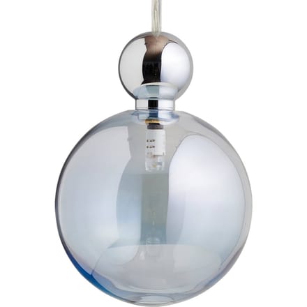EBB & FLOW Uva L Hanglamp, bal zilver, topaas