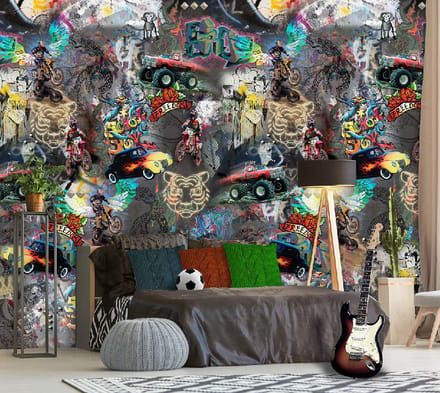 INGK Behang - Thomas - graffity walls