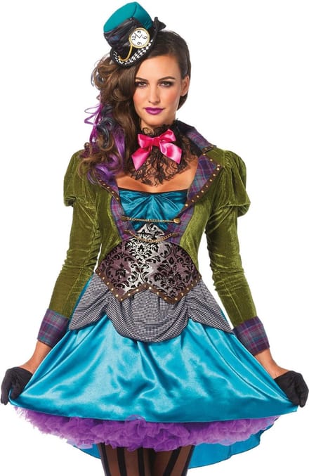 Damesjurk Leg Avenue Mad Hatter