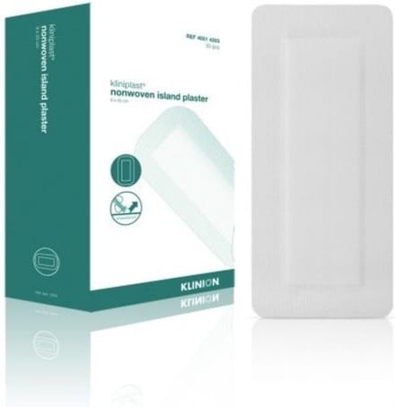 Kliniplast - Eilandpleister - Border waterproof - 9 x 15 cm - 10 stuks