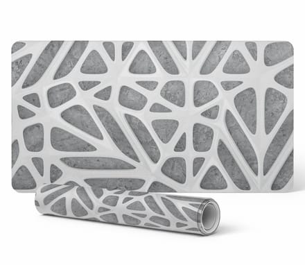 Antislip muis- en toetsenbordmat van organisch gaas, 90x45 cm