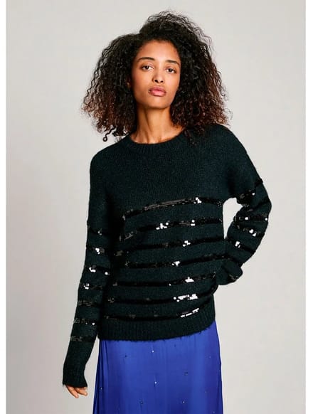 Pepe Jeans Nina Trui Zwart S Vrouw