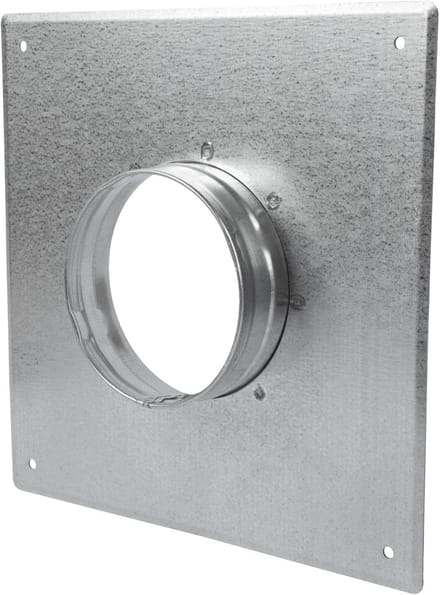 Duct Connector Flens Ø 100mm - Gegalvaniseerd Staal voor Verwarming, Koeling en Ventilatie