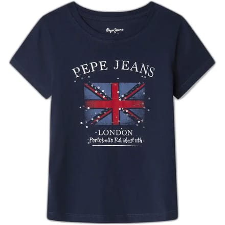 Meisjes-T-shirt Pepe Jeans Flag