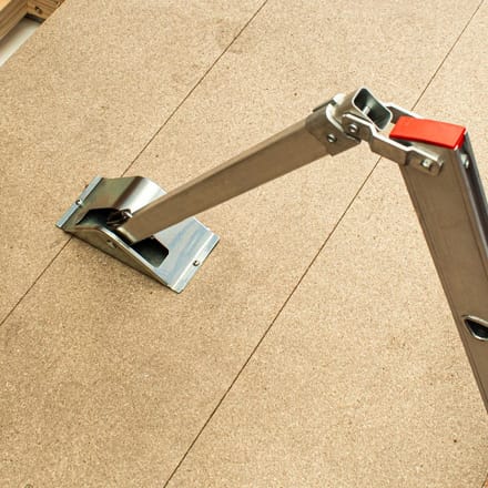 BPS Zolderladder Scharnierarm - Veerondersteund - Extra sterke veer