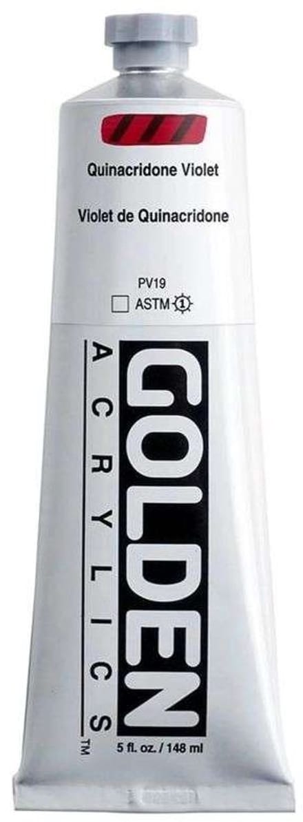 Golden Heavy Body Acrylverf Quinacridone Violet 148 ml