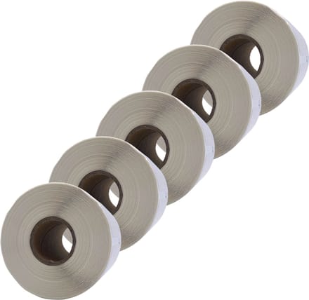 DULA Dymo Compatible labelprinter 550 labels - Wit - 99015 - S0722440 - Grote multifunctionele etiketten - 5 rollen - 54 x 70 mm - 320 labels per rol