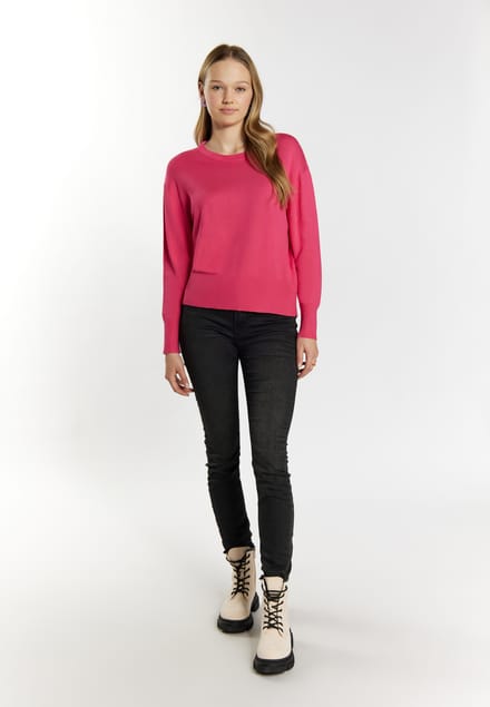 Mymo Gebreide trui Dames roze