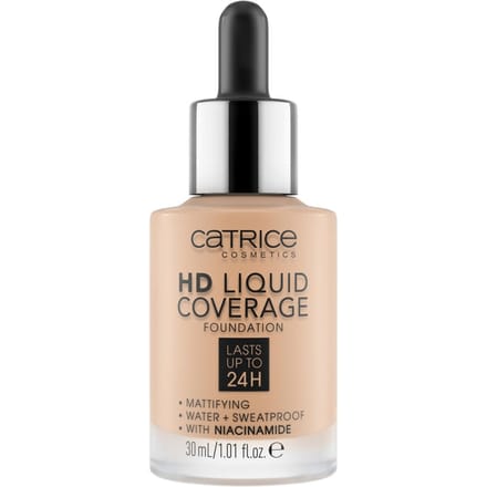 Foundations en Concealers Catrice Vloeibare foundation met HD-dekking