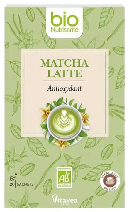 Vitavea Matcha Latte Bio 20 Zakjes