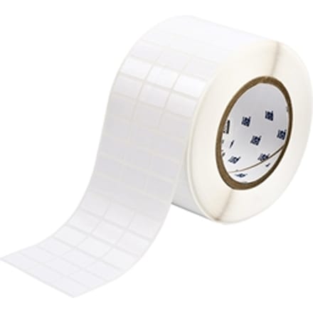 Brady THT-5-423-10 label polyester glanzend wit 25,40 x 12,70 mm (origineel)