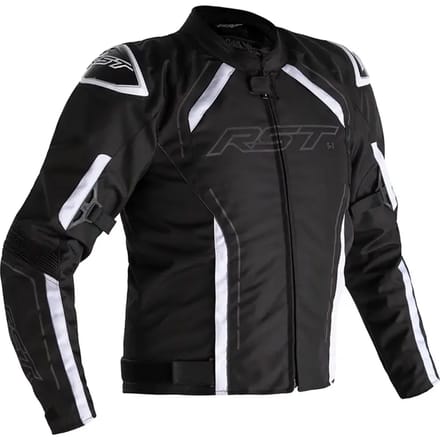 RST S-1 Textiele Jas Zwart Wit - Maat 38 - Jas