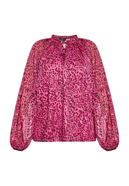 Faina Blouse shirt Dames Roze Veelkleurig