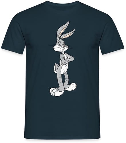 Looney Tunes Bugs Bunny Vintage T-Shirt Heren