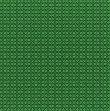 Sluban Bricks Base - Grondplaat Basisplaat Bouwplaat voor bouwstenen Groen - 32x32 noppen - 25,6 x 25,6 cm M38‑B0833C vanaf 4 jaar