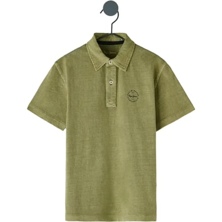 Pepe Jeans Logan Korte Mouw Poloshirt Groen 14 Years Jongen