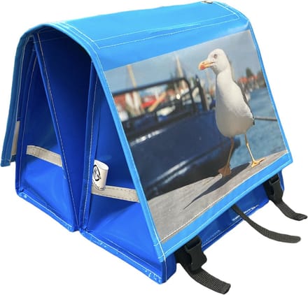 Du Baj large LUXE - Dubbele Fietstas - 45 l - Photo seagul