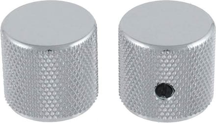 Allparts MK0115010 Chroom Barrel Knoppen - Set van 2