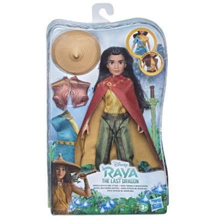 Disney DP Raya and the Last Dragon Avonturen Set Tienerpoppen