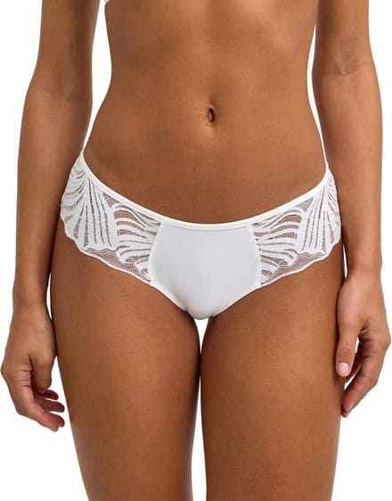 FALKE Delicate Touch met kant functioneel materiaal broek van onderlaag dames wit - maat L