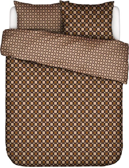 ESSENZA Teade Dekbedovertrek Light leather - Lits-Jumeaux - 240x200/220 cm