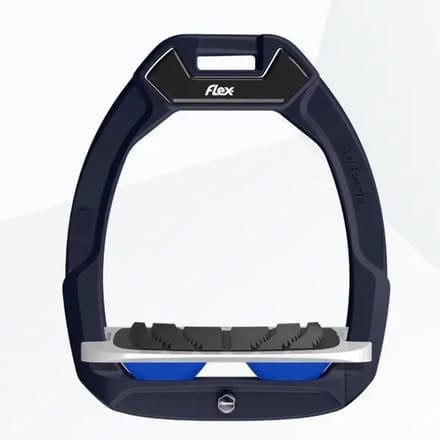 Veiligheidsstrijkers Paardrijden Hellend Grip Groen/Grijs/Blauw Flex-On Safe-On