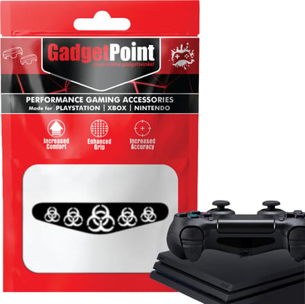 Gadgetpoint - Controller Stickers voor PS4, PlayStation 4 - Performance Gaming Skin - Bescherming Accessoires - Gamen