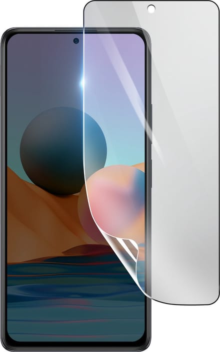 3mk, Geschikt voor Xiaomi Redmi Note 10 Pro, Schokbestendige Hydrogel Screenprotector, Transparant