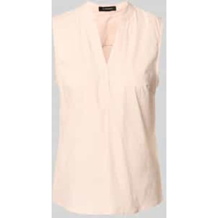 Regular fit blousetop met V-hals