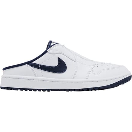 Jordan 1 Mule Golf Wit Middernachtblauw 42 white