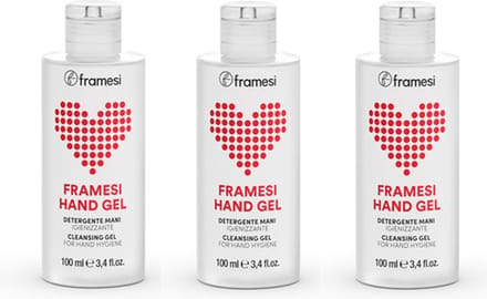 3 x Framesi Hand Gel 100ml