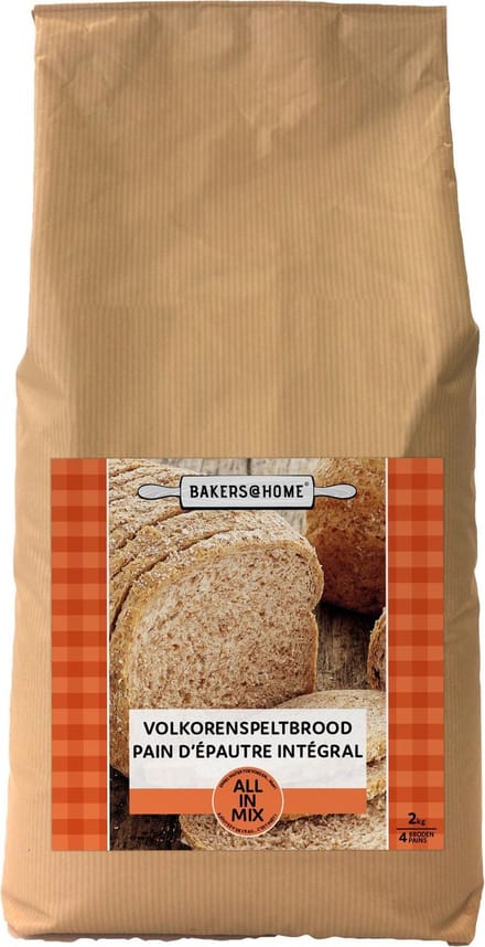 All-in broodmix - volkoren spelt (2kg)