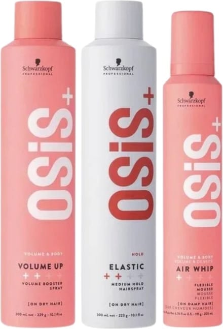 Schwarzkopf - OSiS+ Elastic Volume Set Trio - 2x300+200ml