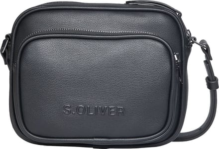 s.Oliver Schoudertas Crossbody Bag Grey / Black Zwart