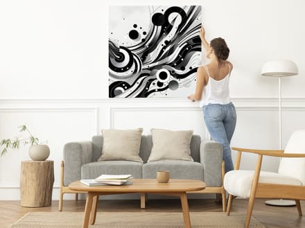 Kunstprint | Wanddecoratie | Dibond | 100 × 100 cm