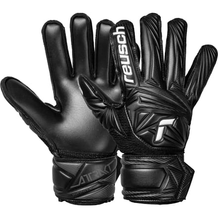 Reusch Attrakt Infinity Junior Black Keepershandschoenen Kinderen - Maat 7