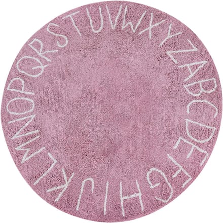 VURGUN - Vloerkleed - Roze - 120 cm - Katoen