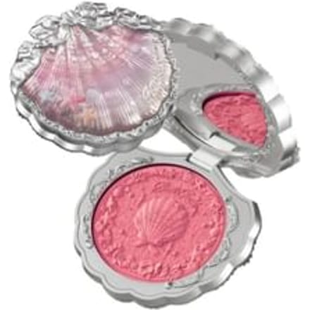 Flower Knows - Shell's Jewel Silk Satin Blush - 5 Colors #05 Strawberry Bubble - 5g