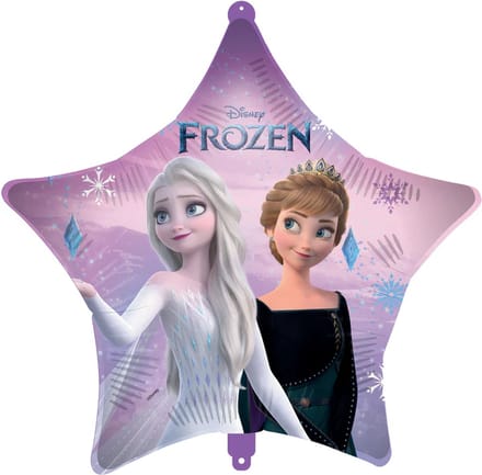 Folieballon - Frozen - Stervormig - 46 cm - Zonder vulling