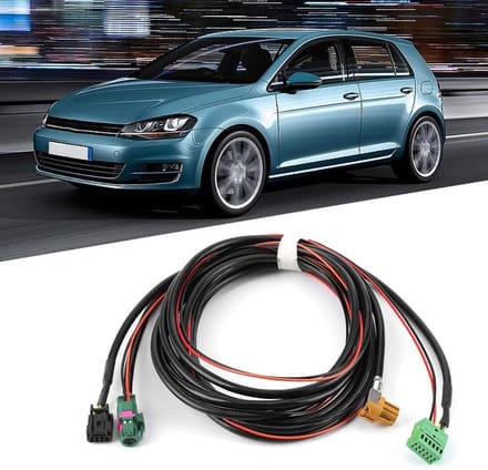 Carplay Kabelboom - USB AUX Switch - Navigatie Koppelen - Plug and Play - 1.8M - Zwart