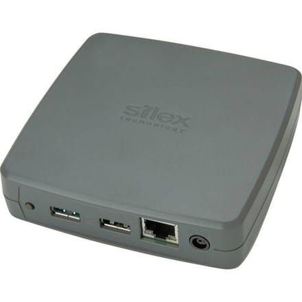 Silex Technology DS-700AC WiFi-USB-printserver Gigabit-LAN (1 Gbit/s), WiFi 5 (IEEE 802.11 ac/n/g/b/a)