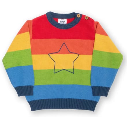 Kindertrui Kite Rainbow Star