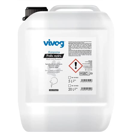 Honden shampoo voor zwart haar Vivog
