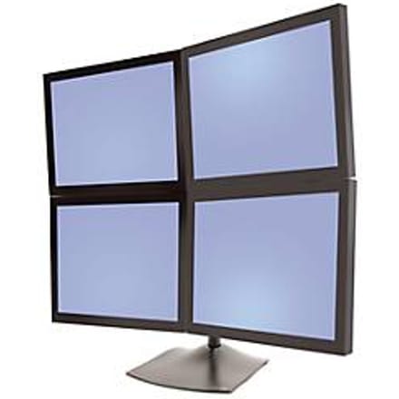 Ergotron DS100 standvoet voor 4 beeldschermen