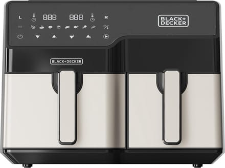 Black & Decker BLACK+DECKER Air Fryer Dual Basket 2500W