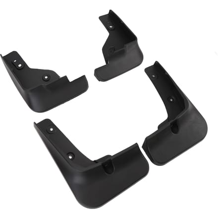Set van 4 spatlappen, anti-spat voor en achter, voor CX5 CX5 20222024, zwart black