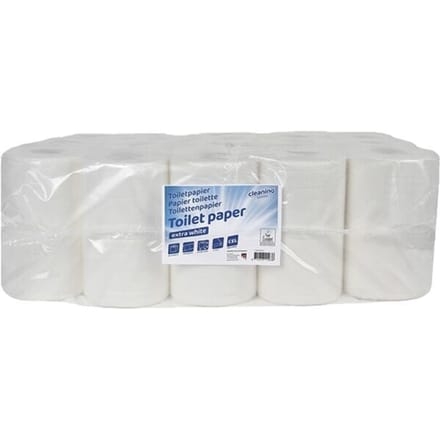 Cleaninq - Toiletpapier 2-laags 400vel 40rol
