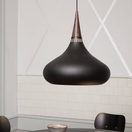 FRITZ HANSEN Orient P3 hanglamp zwart/roze Ø 50 cm