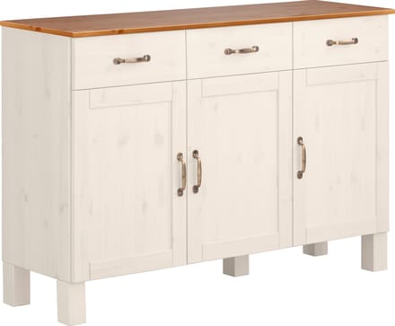 Alby-Dressoir Massiv den Wit honing