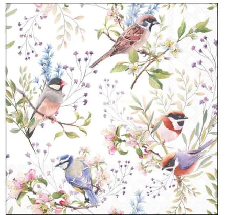 Ambiente - Servetten - Klein - Busy Birds
